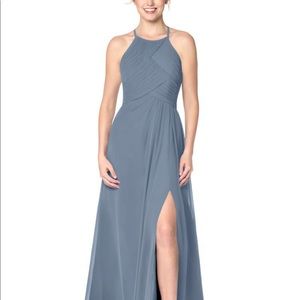 Azazie Ginger Allure in dusty blue (A8)